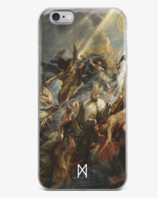 A40662 Logo Png White Mockup Case On Phone Default - Peter Paul Rubens Battle Painting, Transparent Png, Transparent PNG