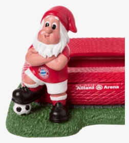 Garden Gnome Allianz Arena - Santa Claus, HD Png Download, Transparent PNG