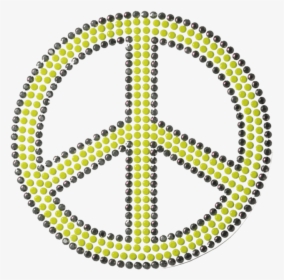 Peace Sign Neo Yellow - Blondas Para Dibujar, HD Png Download, Transparent PNG