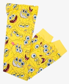 Long Sleeve Spongebob Faces Boys Pajama Set - Spongebob Squarepants, HD Png Download, Transparent PNG