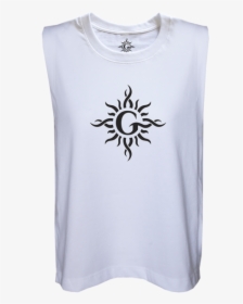 G Sun Logo Ladies Side Tank - Godsmack Sun, HD Png Download, Transparent PNG