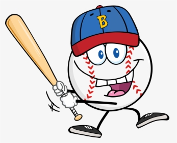Happy Baseball Clipart Banner Library Library Save - Crossing Baseball Bats, HD Png Download, Transparent PNG