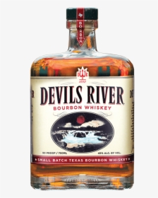Devils River Bourbon Whiskey Bottle - Devils River Barrel Strength Bourbon, HD Png Download, Transparent PNG