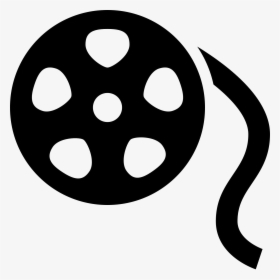 Movies Vector Roll Film - Film Reel Silhouette Png, Transparent Png, Transparent PNG