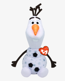Ty Medium Olaf Snowman Plush - Ty Sparkle Olaf, HD Png Download, Transparent PNG