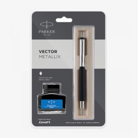 Parker Vector Metallix Fountain Pen, HD Png Download, Transparent PNG