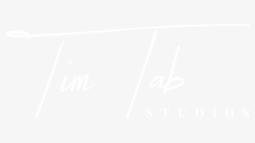 Timtab Studios Logo Bw Rgb White, HD Png Download, Transparent PNG