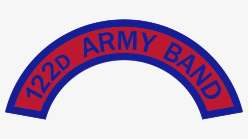 122nd Army Band Tab - Circle, HD Png Download, Transparent PNG