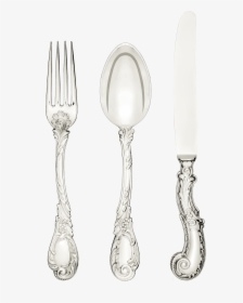 Jarosinski & Vaugoin Hand Forged Silver Cutlery Design - Fork, HD Png Download, Transparent PNG
