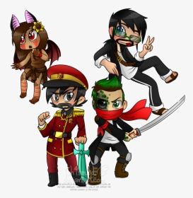 Captainsparklez Fan Art, HD Png Download, Transparent PNG