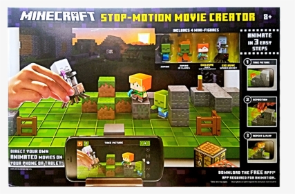 Minecraft Stop Motion Movie Creator, HD Png Download, Transparent PNG