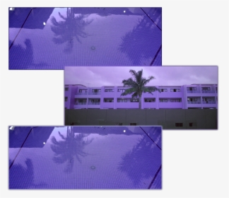 #purple #aesthetic #aesthetics #collage #water #trend - Architecture, HD Png Download, Transparent PNG