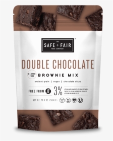 Double Chocolate Brownie Mix - Chocolate, HD Png Download, Transparent PNG