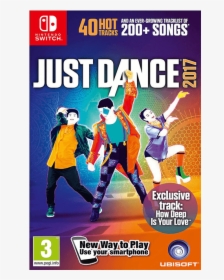 Just Dance 2017 Nintendo Switch, HD Png Download, Transparent PNG