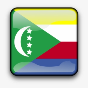 Grass,brand,square - Comoros Flag, HD Png Download, Transparent PNG