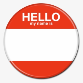 Promotional Button - - Hello My Name, HD Png Download, Transparent PNG