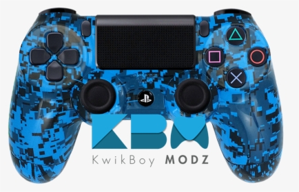Red And Blue And Black Ps4 Controller, HD Png Download, Transparent PNG