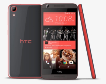 Red Htc Phone Png Image - Htc Desire 626, Transparent Png, Transparent PNG