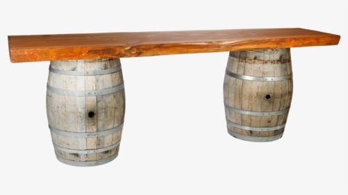 Rustic Redwood Bar Table - Plank, HD Png Download, Transparent PNG