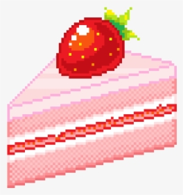 Strawberry Pixel Art, HD Png Download, Transparent PNG