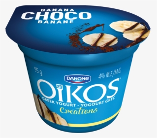 Oikos Greek Yogurt Banana Choco - Ice Cream, HD Png Download, Transparent PNG