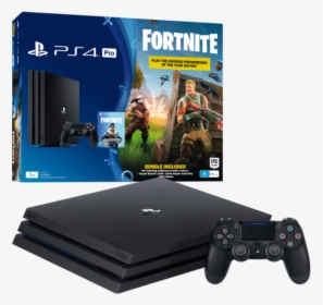 Playstation 4 Pro With Fortnite, HD Png Download, Transparent PNG