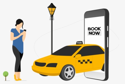 Taxi Business - Taxi App Development, HD Png Download, Transparent PNG