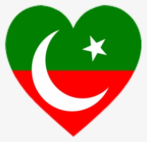 Pti Flag Icons I Love Pti - Pakistan Flag Facebook Cover, HD Png Download, Transparent PNG