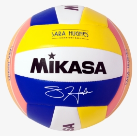 Sara Hughes Official Ball - Red Black And White Volleyball, HD Png Download, Transparent PNG