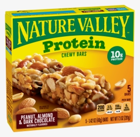 Peanut, Almond & Dark Chocolate - Nature Valley Protein Bars, HD Png Download, Transparent PNG