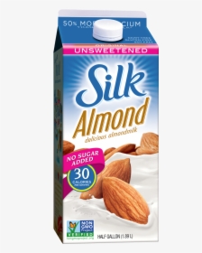 Unsweetened Almond Soy Milk, HD Png Download, Transparent PNG