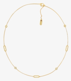 Roberto Coin Necklace With Alternating Diamond Stations - Earrings, HD Png Download, Transparent PNG