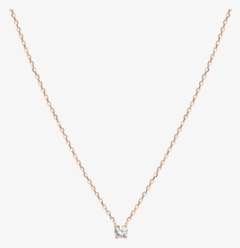Medium Diamond Pendant Necklace - Pendant, HD Png Download, Transparent PNG