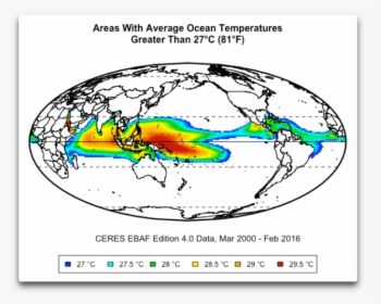 Areas W Average Ocean Temps Gt 27 - Circle, HD Png Download, Transparent PNG