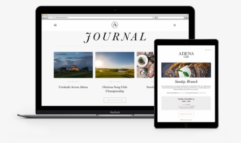 Journal-laptop - Tablet Computer, HD Png Download, Transparent PNG