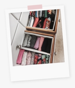 Marie Kondo Kids Clothes - Drawer, HD Png Download, Transparent PNG