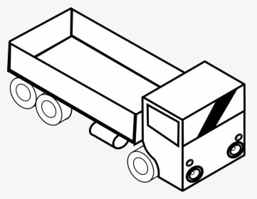 Truck Clipart Black And White - Fire Service Line Art, HD Png Download, Transparent PNG