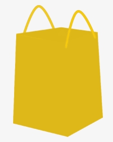 Icon, Paper, Outline, Cartoon, Empty, Orange, Bags - Shopping Bag, HD Png Download, Transparent PNG