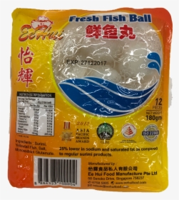 Ee Hui Fresh Fish Ball 12 S 180g   Title Ee Hui Fresh - Eehui, HD Png Download, Transparent PNG