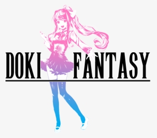 Doki Fantasy Final Fantasy X Text Logo - Final Fantasy 7, HD Png Download, Transparent PNG