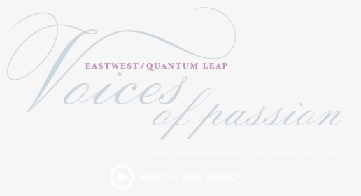 Voices Of Passion - Eastwest Voices Of Passion, HD Png Download, Transparent PNG