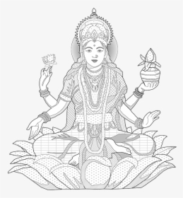 Let Us Now Move Into The Vibration Of The Goddess Lakshmi, - Illustration, HD Png Download, Transparent PNG