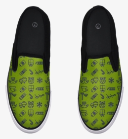 Christmas Icons Slip-on Shoe - Slip-on Shoe, HD Png Download, Transparent PNG