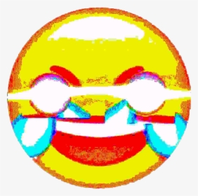 #dank #meme #laser #laughing #emoji #crying - Emoji Riendo Dank Meme, HD Png Download, Transparent PNG