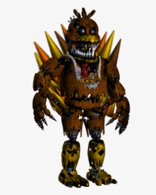 Thanksgiving Nightmare Chica - Chica Fnaf 4, HD Png Download, Transparent PNG