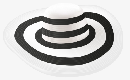 Sun Clipart Black And White Santa Hat Jpg Black And - Circle, HD Png Download, Transparent PNG