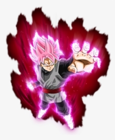 Goku Black Super Saiyan Rose Aura, HD Png Download, Transparent PNG