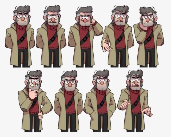Grunkle Dating Sim Stan, HD Png Download, Transparent PNG