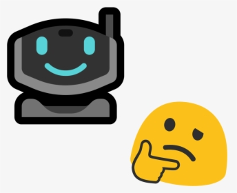 Ms Robot Blobthink - Smiley, HD Png Download, Transparent PNG