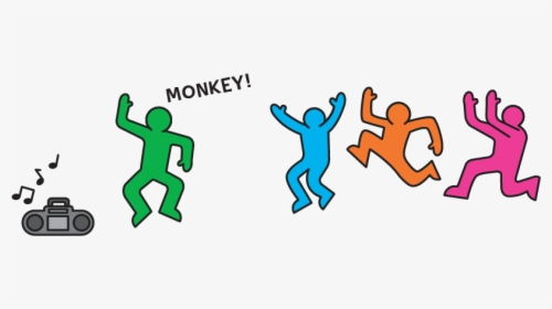 One Person Shouts Out Monkey - Change For Life Characters, HD Png Download, Transparent PNG